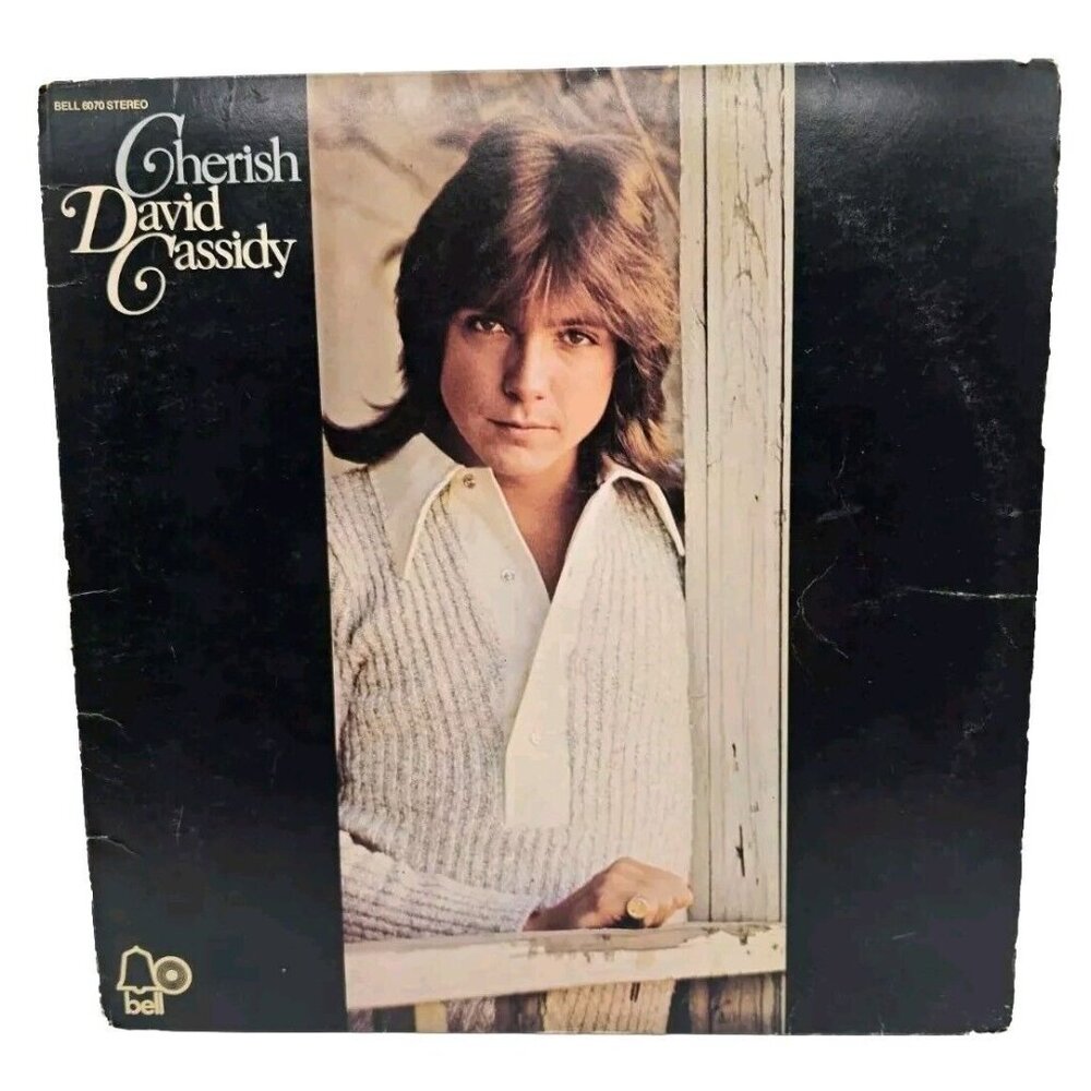 Vintage 1970's David Cassidy Cherish Vinyl Record Partridge Family Era Tested
